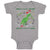 Baby Clothes Christmas Xmas Dinosaurs Christmas Xmas Santa Baby Bodysuits Cotton