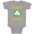 Baby Clothes Classy Lassie St Patrick's Day Baby Bodysuits Boy & Girl Cotton