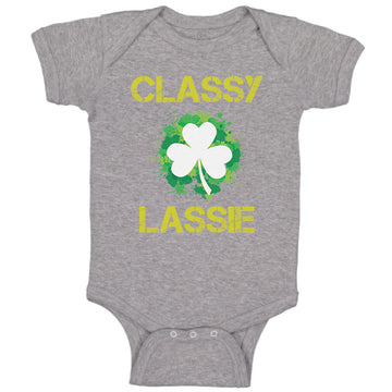 Baby Clothes Classy Lassie St Patrick's Day Baby Bodysuits Boy & Girl Cotton