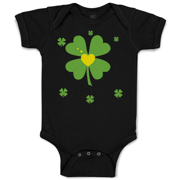 Baby Clothes Leaf St Patrick's Day Baby Bodysuits Boy & Girl Cotton