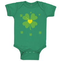 Baby Clothes Leaf St Patrick's Day Baby Bodysuits Boy & Girl Cotton