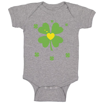 Baby Clothes Leaf St Patrick's Day Baby Bodysuits Boy & Girl Cotton