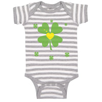 Baby Clothes Leaf St Patrick's Day Baby Bodysuits Boy & Girl Cotton