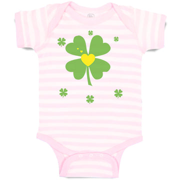 Baby Clothes Leaf St Patrick's Day Baby Bodysuits Boy & Girl Cotton