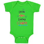 Baby Clothes Little Miss Lucky Charm St Patrick's Day Baby Bodysuits Cotton
