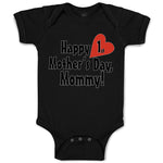 Baby Clothes Happy First Mother's Day Mommy First Baby Bodysuits Cotton