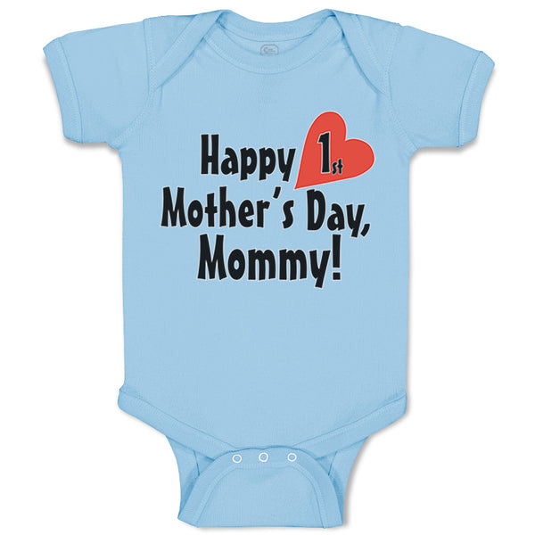 Baby Clothes Happy First Mother's Day Mommy First Baby Bodysuits Cotton