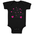 Baby Clothes Our First Mother's Day Baby Bodysuits Boy & Girl Cotton