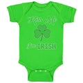 Baby Clothes Kiss Me I'M Irish St Patrick's Day Baby Bodysuits Boy & Girl Cotton