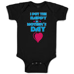 Baby Clothes I Put The Happy in Mother's Day Baby Bodysuits Boy & Girl Cotton