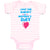 Baby Clothes I Put The Happy in Mother's Day Baby Bodysuits Boy & Girl Cotton