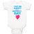 Baby Clothes I Put The Happy in Mother's Day Baby Bodysuits Boy & Girl Cotton