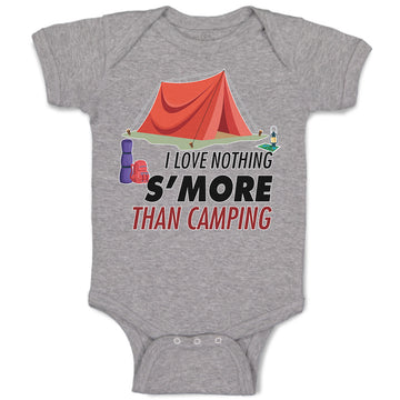 Baby Clothes I Love Nothing S'More than Camping Under Red Tent and Luggage
