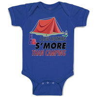 Baby Clothes I Love Nothing S'More than Camping Under Red Tent and Luggage