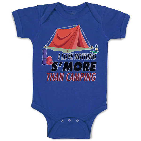 Baby Clothes I Love Nothing S'More than Camping Under Red Tent and Luggage