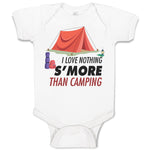 Baby Clothes I Love Nothing S'More than Camping Under Red Tent and Luggage