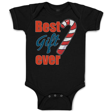 Baby Clothes Best Gift Ever Christmas Candy Canes Baby Bodysuits Cotton
