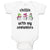 Baby Clothes Chillin with My Snowmies and Snowdolls Baby Bodysuits Cotton