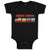 Baby Clothes Choo Choo Kid's Toy Train Baby Bodysuits Boy & Girl Cotton