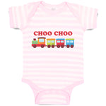 Baby Clothes Choo Choo Kid's Toy Train Baby Bodysuits Boy & Girl Cotton