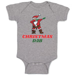 Baby Clothes Christmas Dab An Santa Claus Dancing Position Baby Bodysuits Cotton