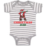 Baby Clothes Christmas Dab An Santa Claus Dancing Position Baby Bodysuits Cotton