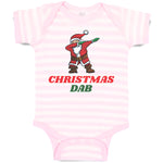 Baby Clothes Christmas Dab An Santa Claus Dancing Position Baby Bodysuits Cotton