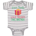 Baby Clothes Dear Santa, Leave Presents Take Brother. with Gift Box Cotton