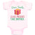 Baby Clothes Dear Santa, Leave Presents Take Brother. with Gift Box Cotton