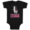Baby Clothes Falala Llama Domestic Animal Livestock Baby Bodysuits Cotton