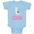 Baby Clothes Falala Llama Domestic Animal Livestock Baby Bodysuits Cotton