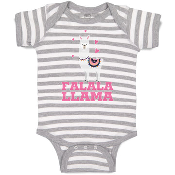 Baby Clothes Falala Llama Domestic Animal Livestock Baby Bodysuits Cotton