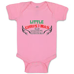 Baby Clothes Little Christmas Angel Baby Bodysuits Boy & Girl Cotton