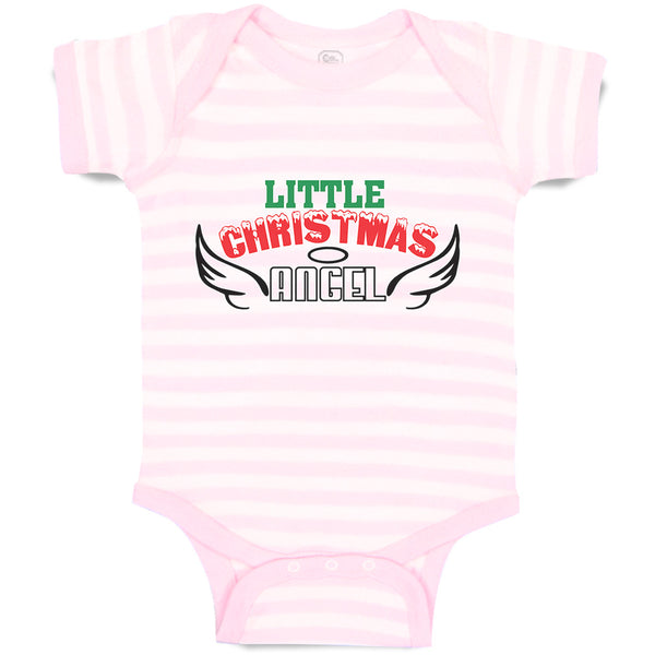 Baby Clothes Little Christmas Angel Baby Bodysuits Boy & Girl Cotton