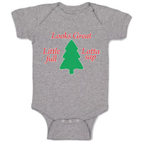 Baby Clothes Looks Great Little Lotta Full Lotta Sap with Green Pine Tree Cotton