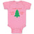 Baby Clothes Looks Great Little Lotta Full Lotta Sap with Green Pine Tree Cotton