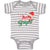 Baby Clothes Merry Bright with Christmas Santa Cap Baby Bodysuits Cotton