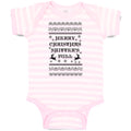 Baby Clothes Merry Christmas Shitters Full Baby Bodysuits Boy & Girl Cotton