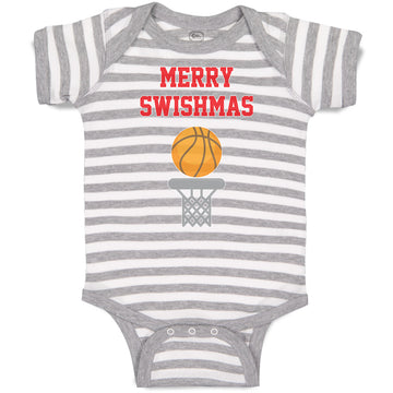 Baby Clothes Merry Swishmas Baby Bodysuits Boy & Girl Newborn Clothes Cotton