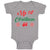 Baby Clothes My 1St Christmas with Red Jingle Bells Baby Bodysuits Cotton