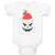 Baby Clothes Halloween with Christmas Cap Baby Bodysuits Boy & Girl Cotton