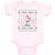 Dancing Flamingo Crane Bird with Cute Little Hearts