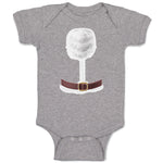 Baby Clothes Christmas Santa Costume Belt Baby Bodysuits Boy & Girl Cotton
