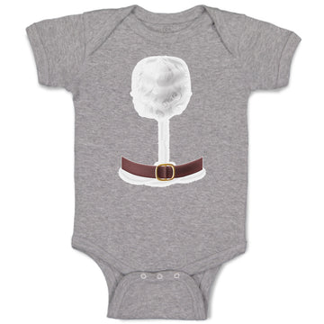 Baby Clothes Christmas Santa Costume Belt Baby Bodysuits Boy & Girl Cotton