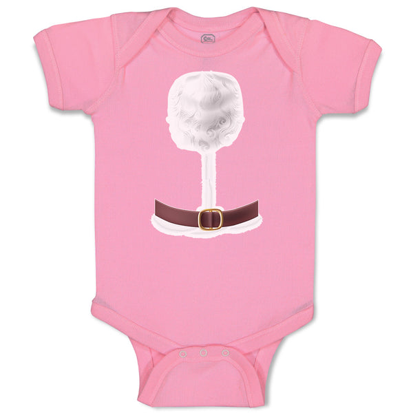 Baby Clothes Christmas Santa Costume Belt Baby Bodysuits Boy & Girl Cotton