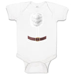Baby Clothes Christmas Santa Costume Belt Baby Bodysuits Boy & Girl Cotton