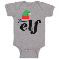 Baby Clothes Papa Elf with Hat Baby Bodysuits Boy & Girl Newborn Clothes Cotton