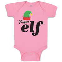 Baby Clothes Papa Elf with Hat Baby Bodysuits Boy & Girl Newborn Clothes Cotton