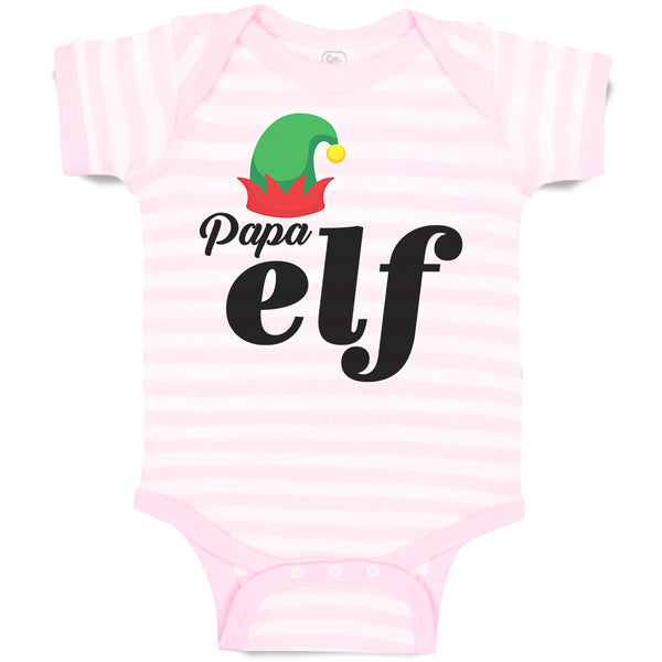 Baby Clothes Papa Elf with Hat Baby Bodysuits Boy & Girl Newborn Clothes Cotton