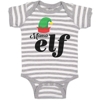 Baby Clothes Mama Elf with Hat Baby Bodysuits Boy & Girl Newborn Clothes Cotton